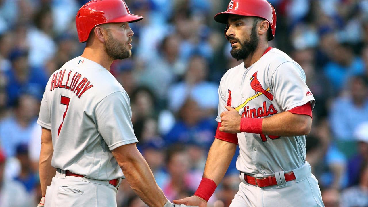 Holliday, Carpenter homers lead Cardinals to 4-3 victory over Cubs